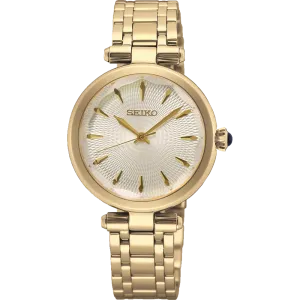 Seiko Conceptual Series Champagne Dial Stainless Steel Watch SRZ554P