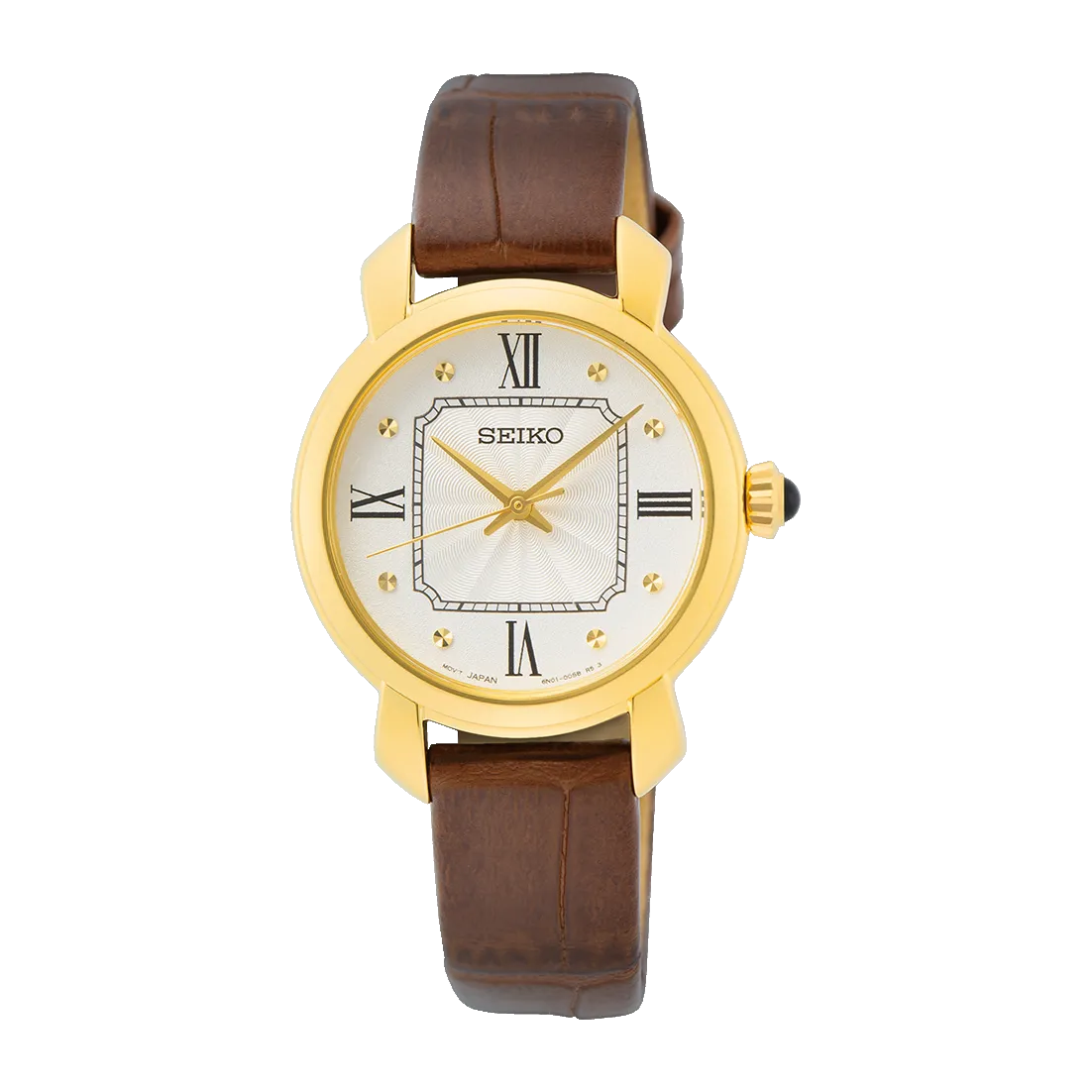 Seiko Conceptual Series Gold Classic Dial Ladies Watch SUR500P