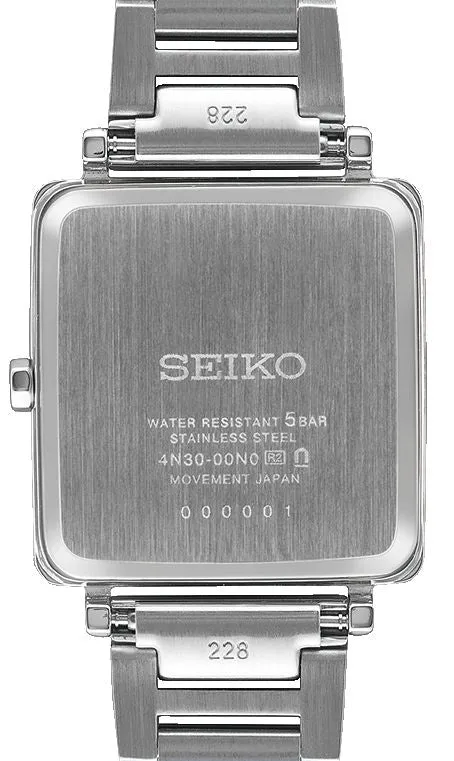 Seiko Conceptual Series Silver Dial Stainless Steel Ladies Watch SWR111P