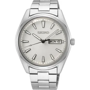 Seiko Daywear Steel Band Men's Watch SUR339P