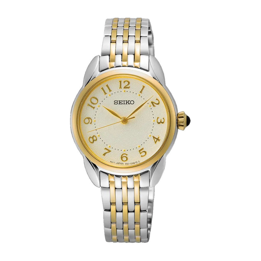 Seiko Ladies Two-Tone Daywear Watch SUR562