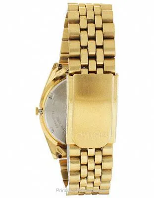 Seiko Mens Day/Date Dress Watch - Gold Tone