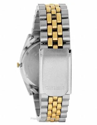Seiko Mens Day/Date Dress Watch - Stainless and Gold Tone