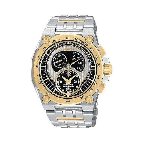 Seiko Men's Kinetic Chronograph Watch SNL054
