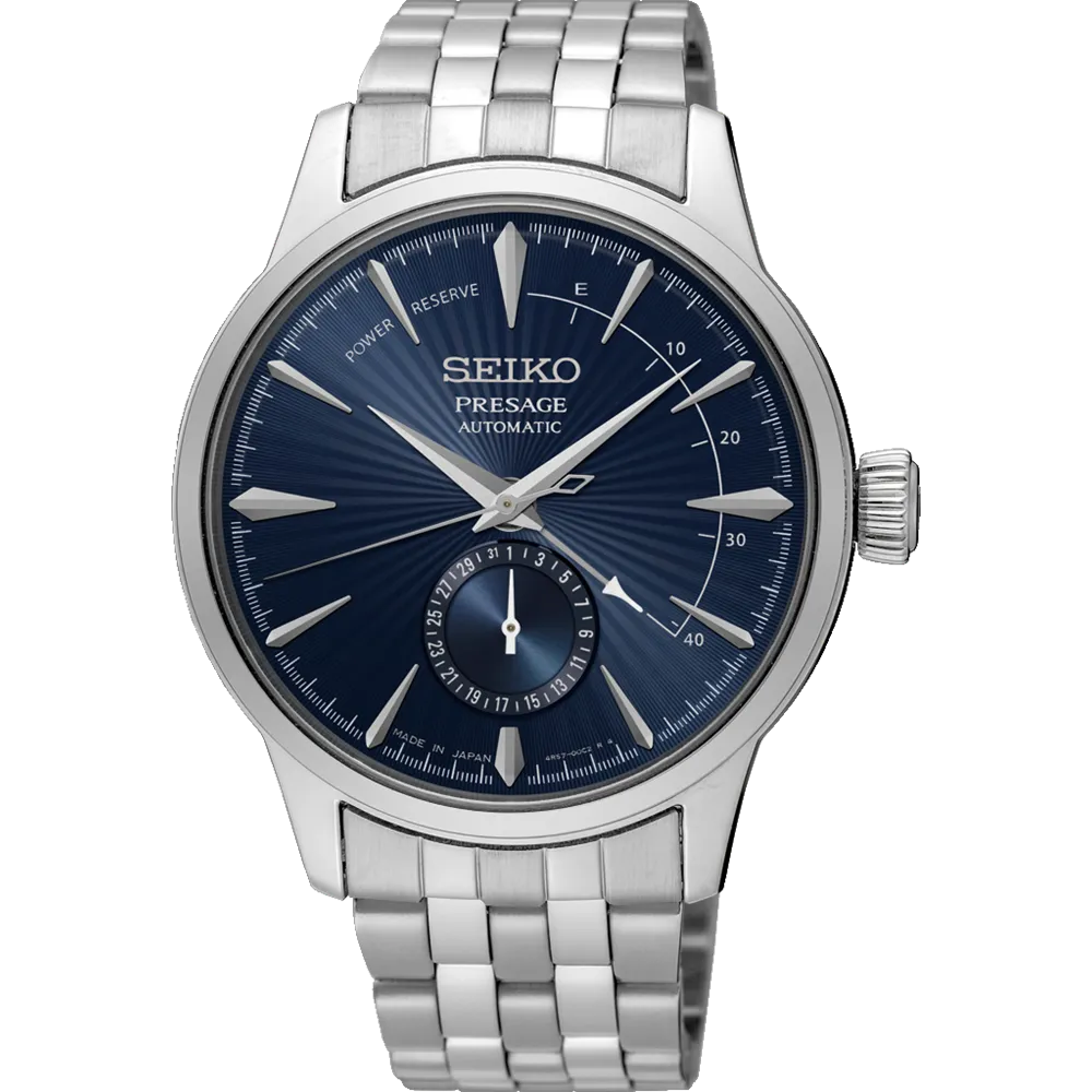 Seiko Presage Cocktail Bluemoon Automatic Watch SSA347