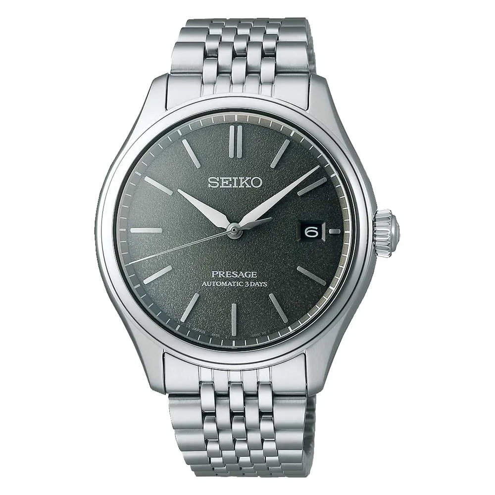 Seiko Presage (Japan Made) Automatic 'Sensaicha' Stainless Steel Band Watch SPB465J1 (LOCAL BUYERS ONLY)