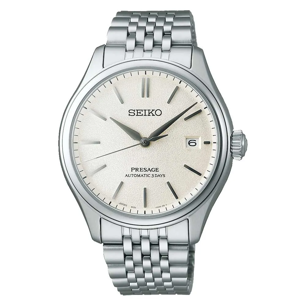 Seiko Presage (Japan Made) Automatic 'Shiro-iro' Stainless Steel Band Watch SPB463J1 (LOCAL BUYERS ONLY)