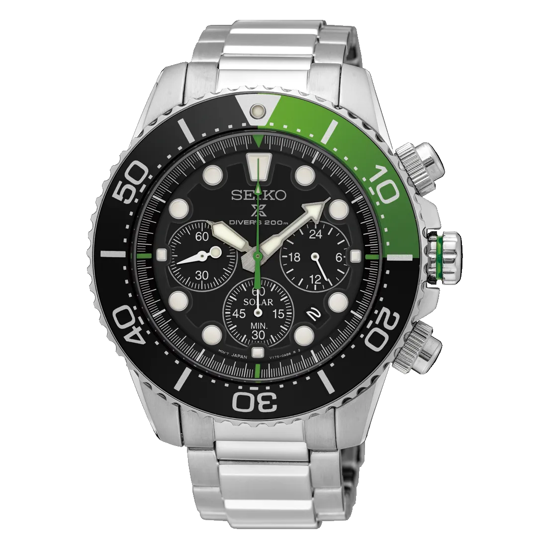 Seiko Prospex Mens Solar Divers Watch SSC615P