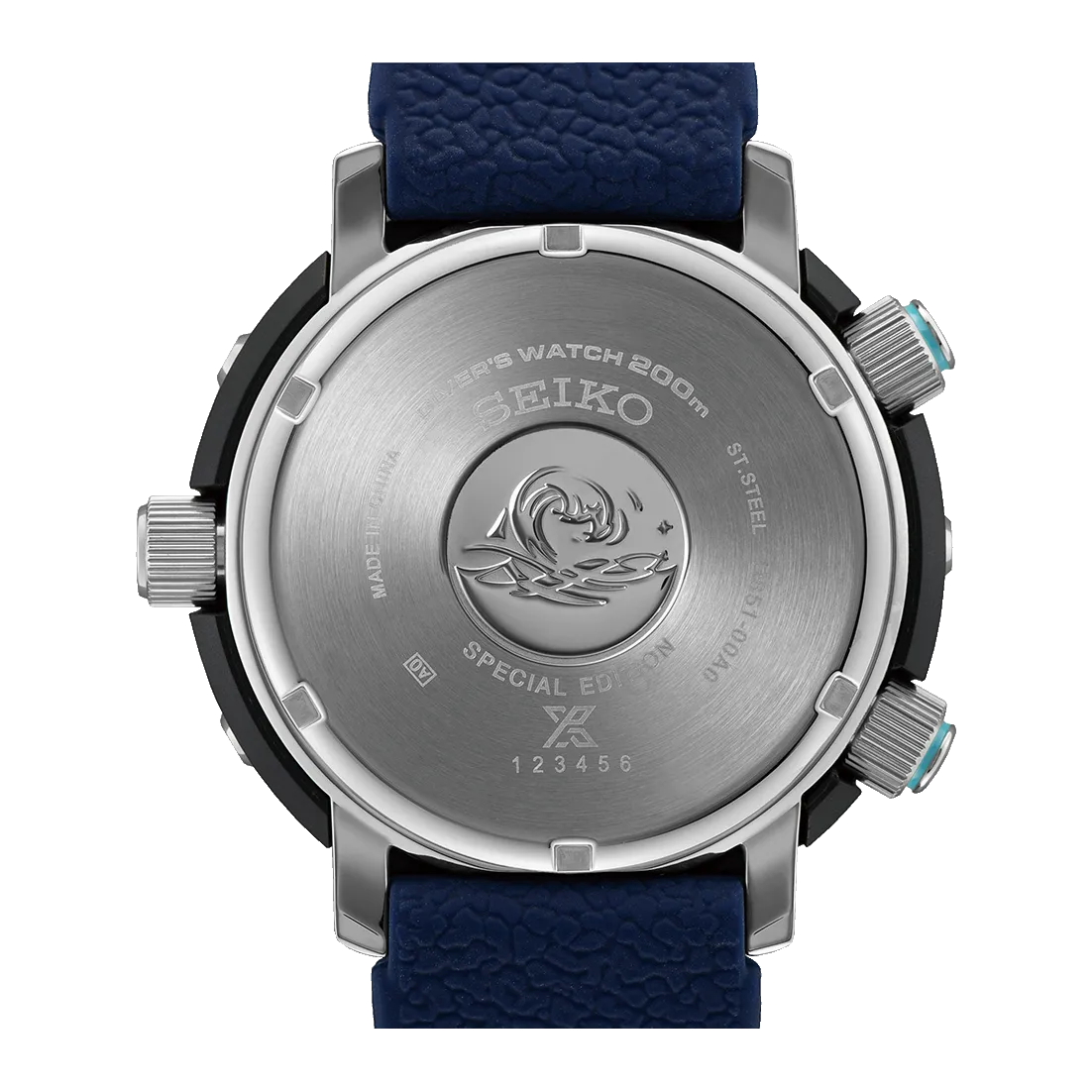 Seiko Prospex Solar Diver Watch 200M Black Dial SNJ039P