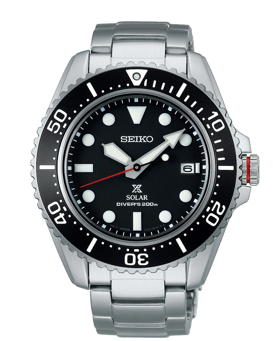 Seiko Prospex Solar Divers D200M Mens Watch SNE589P