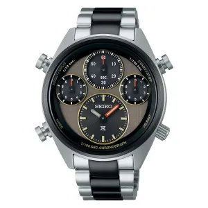 Seiko Prospex Solar Speedtimer Two-Tone Stainless Steel Band Watch SFJ005P1 (Limited Edition of 4,000 pieces) (Not For EU Buyers) (LOCAL BUYERS ONLY)