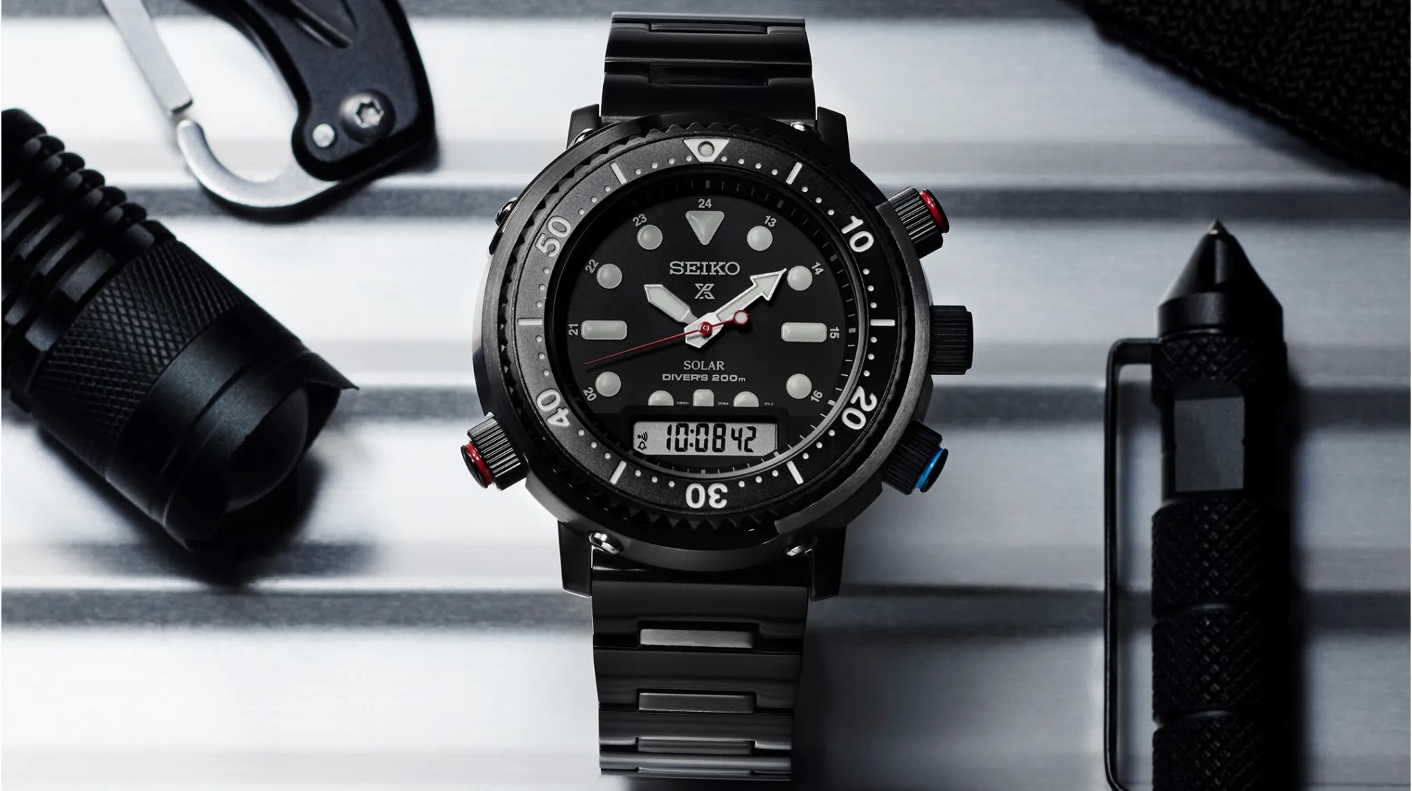 Seiko Prospex Special Edition Arnie Solar Divers Watch SNJ037P