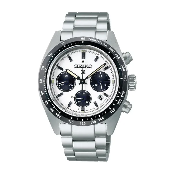 Seiko Prospex Speedtimer Silver Stainless Steel Band Watch SSC813P1 (LOCAL BUYERS ONLY)
