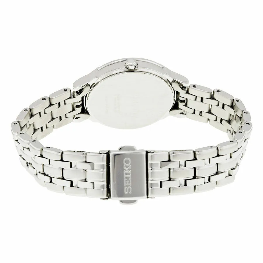 Seiko Solar Mother Of Pearl Dial Womens Watch
