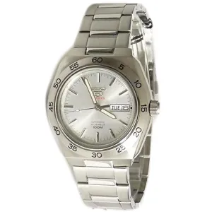Seiko SRP239K1 Men's 5 Sports Automatic Silver Tone Dial Steel Bracelet Watch