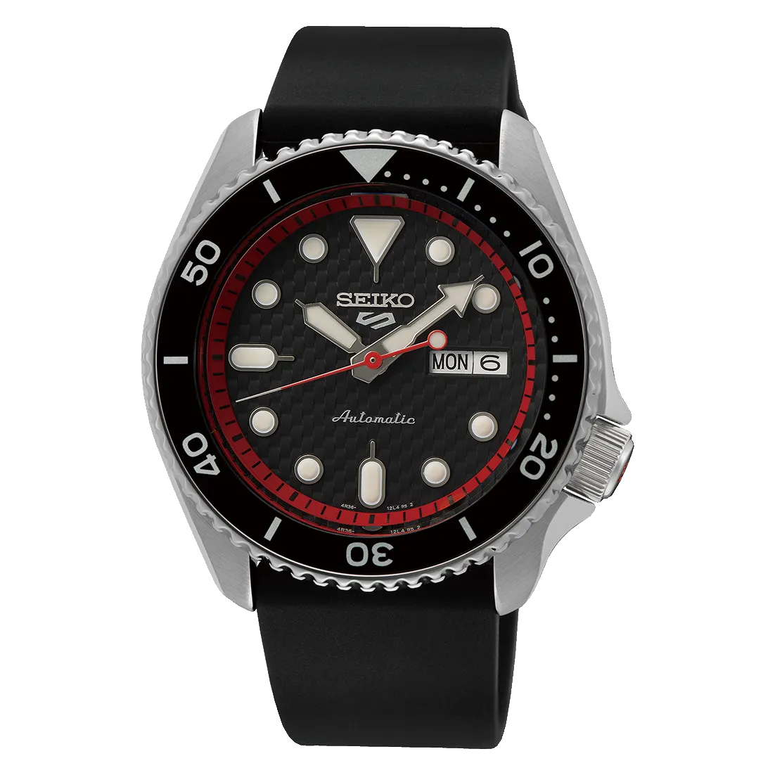 Seiko Supercars Special Edition Red Automatic Watch SRPJ03K