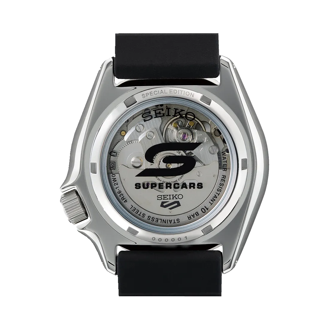Seiko Supercars Special Edition Red Automatic Watch SRPJ03K