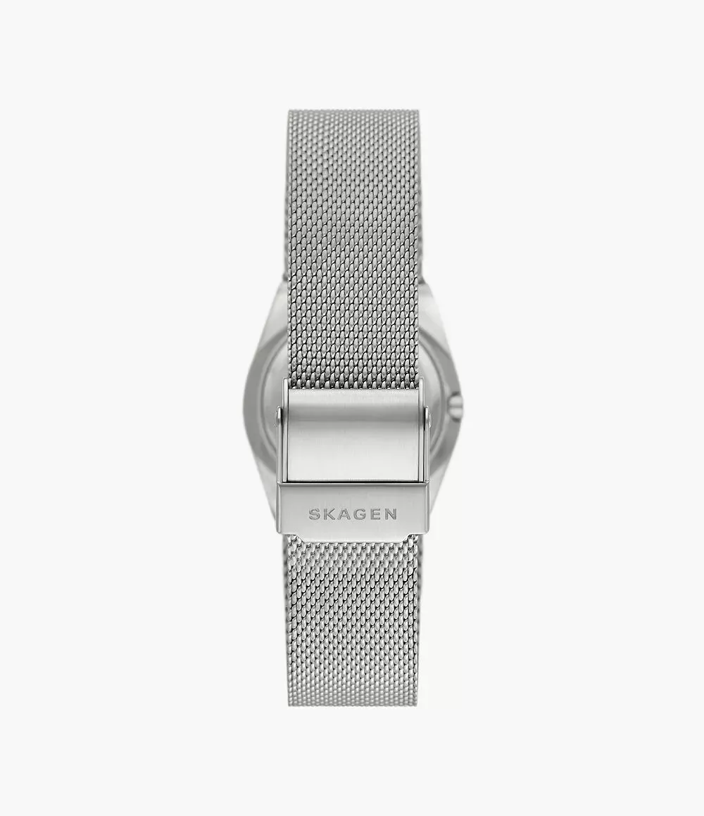 Skagen Lille Grenen Stainless Steel Mesh Solar Watch SKW3080 C Eco-Conscious and Elegant