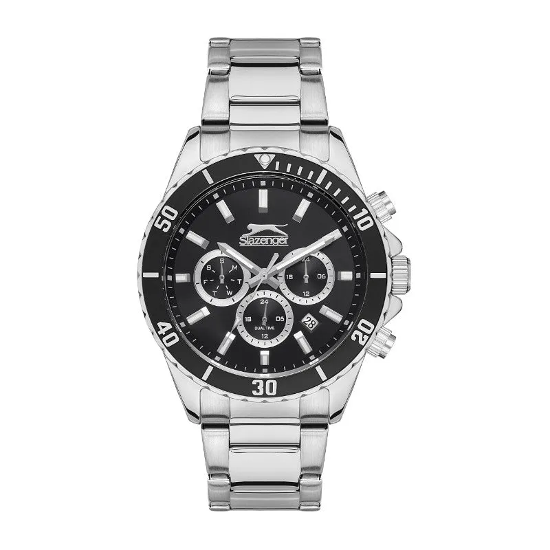 Slazenger - SL.09.2091.2.01 - Gents Stainless Steel Watch  Black