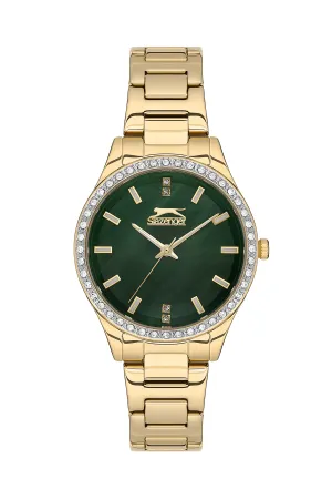 Slazenger - SL.9.2222.3.05 - Quartz Female Green Dial Watch