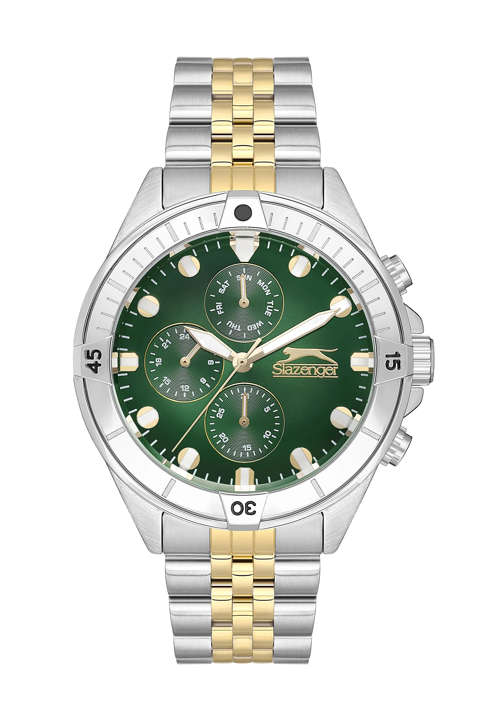 Slazenger - SL.9.2227.2.04 - Quartz Male Band Green Dial Watch