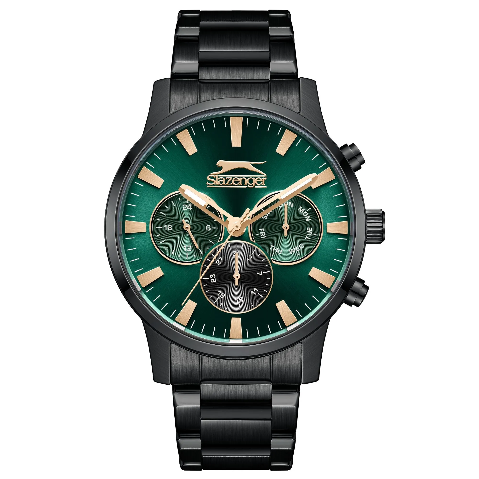 Slazenger - SL.9.2356.2.04 - Stainless Steel Multifunction Watch For Men's