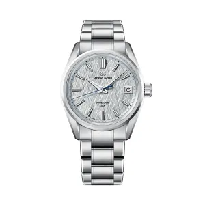 SLGB003 Evolution 9 Spring Drive UFA HI-Ti 37mm - Silver-Blue on Bracelet