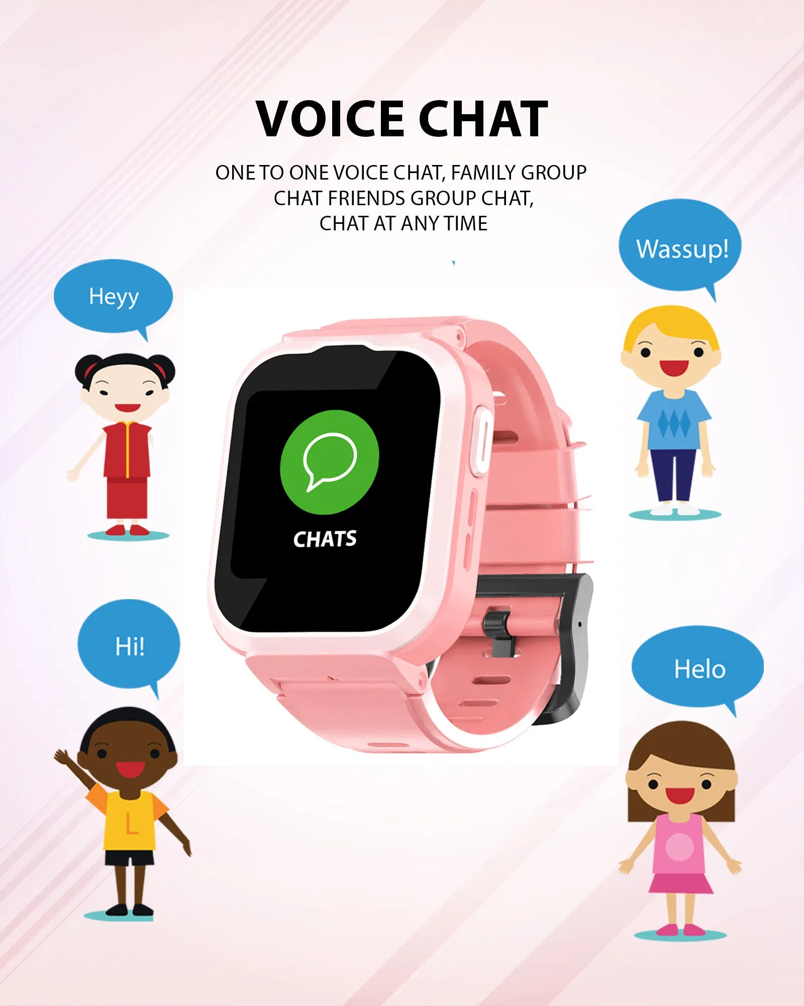 Spiky 4G Cyclops 4g Voice Calling Kids Smartwatch