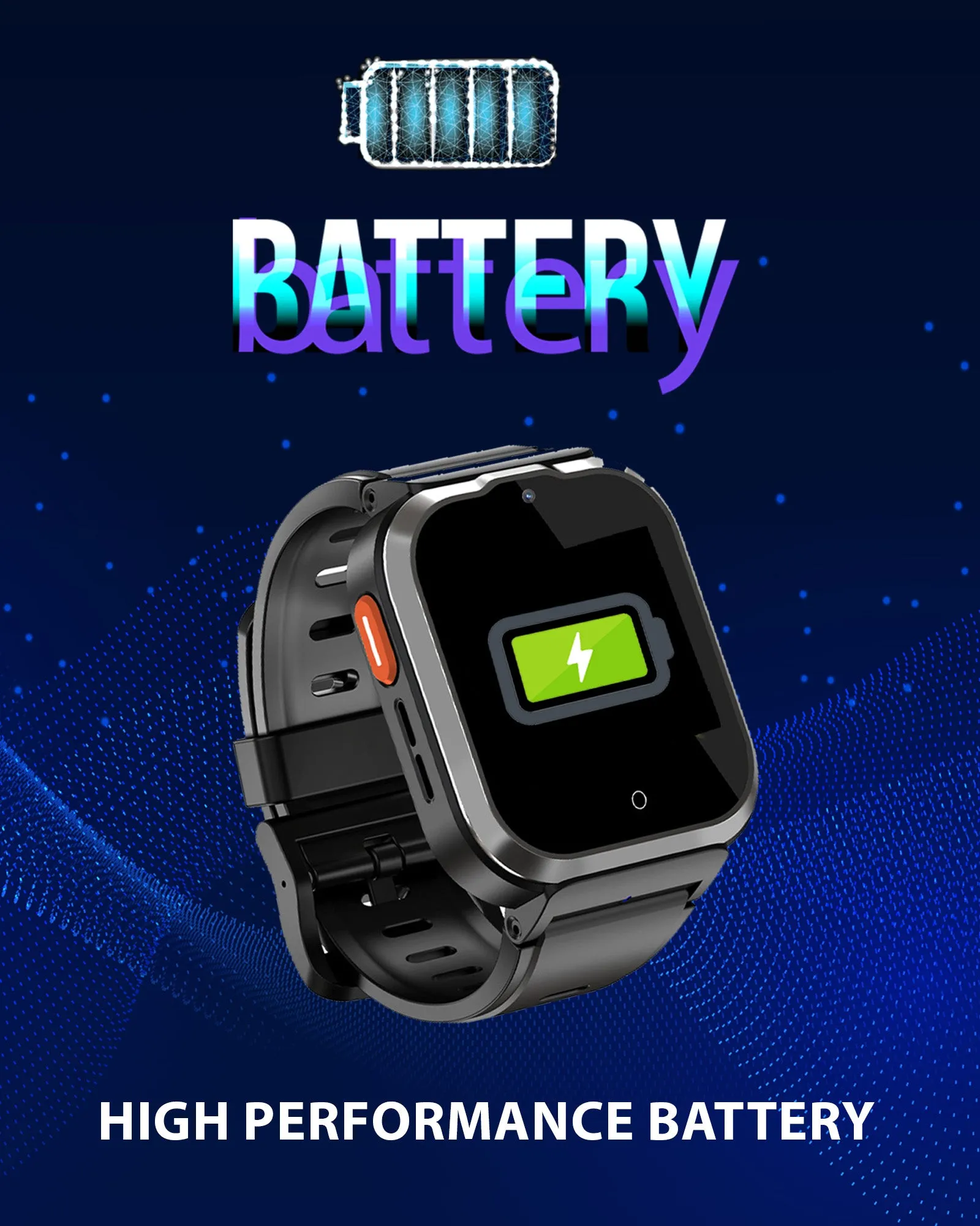 Spiky 4G Cyclops 4g Voice Calling Kids Smartwatch