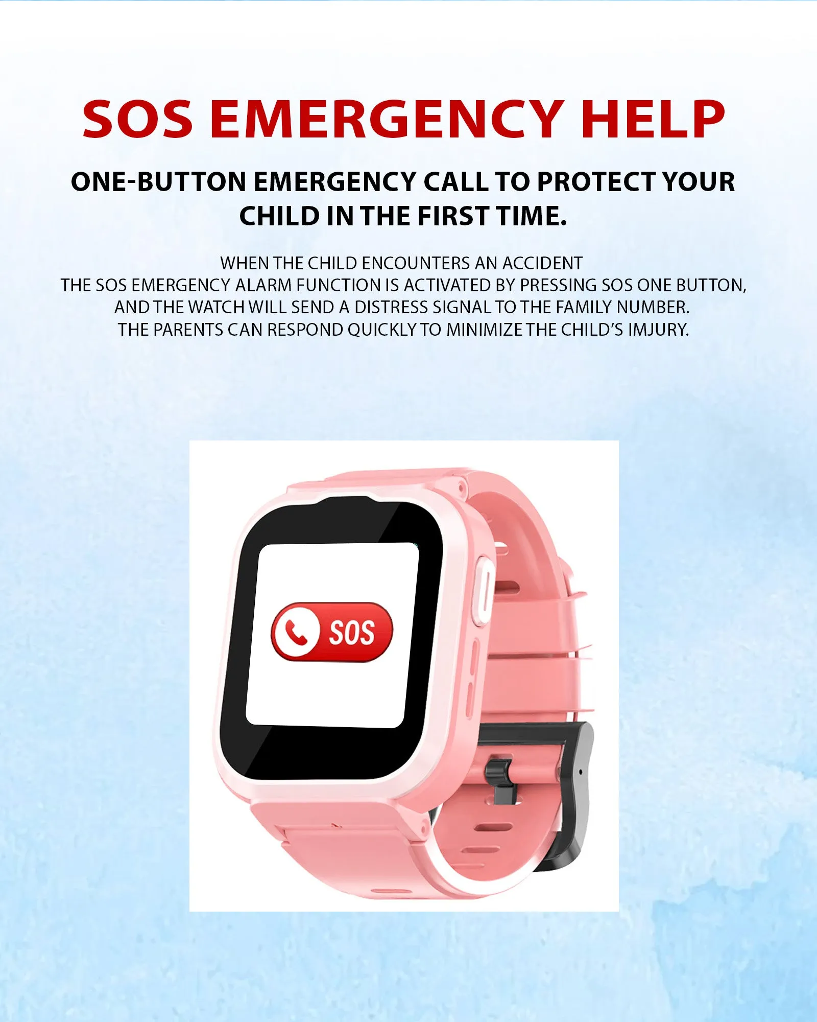 Spiky 4G Cyclops 4g Voice Calling Kids Smartwatch