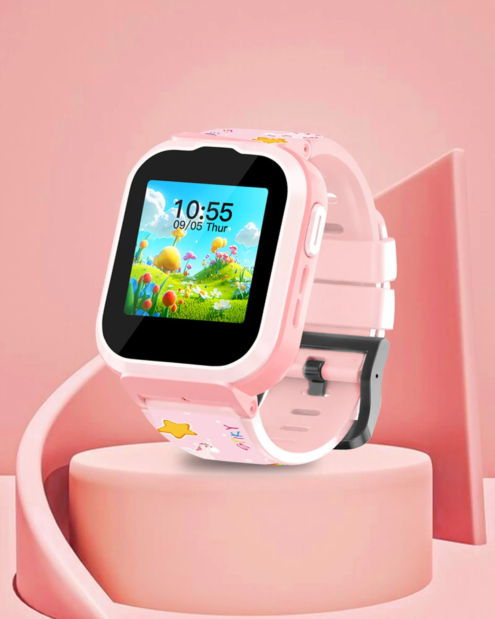 Spiky 4G Cyclops 4g Voice Calling Kids Smartwatch