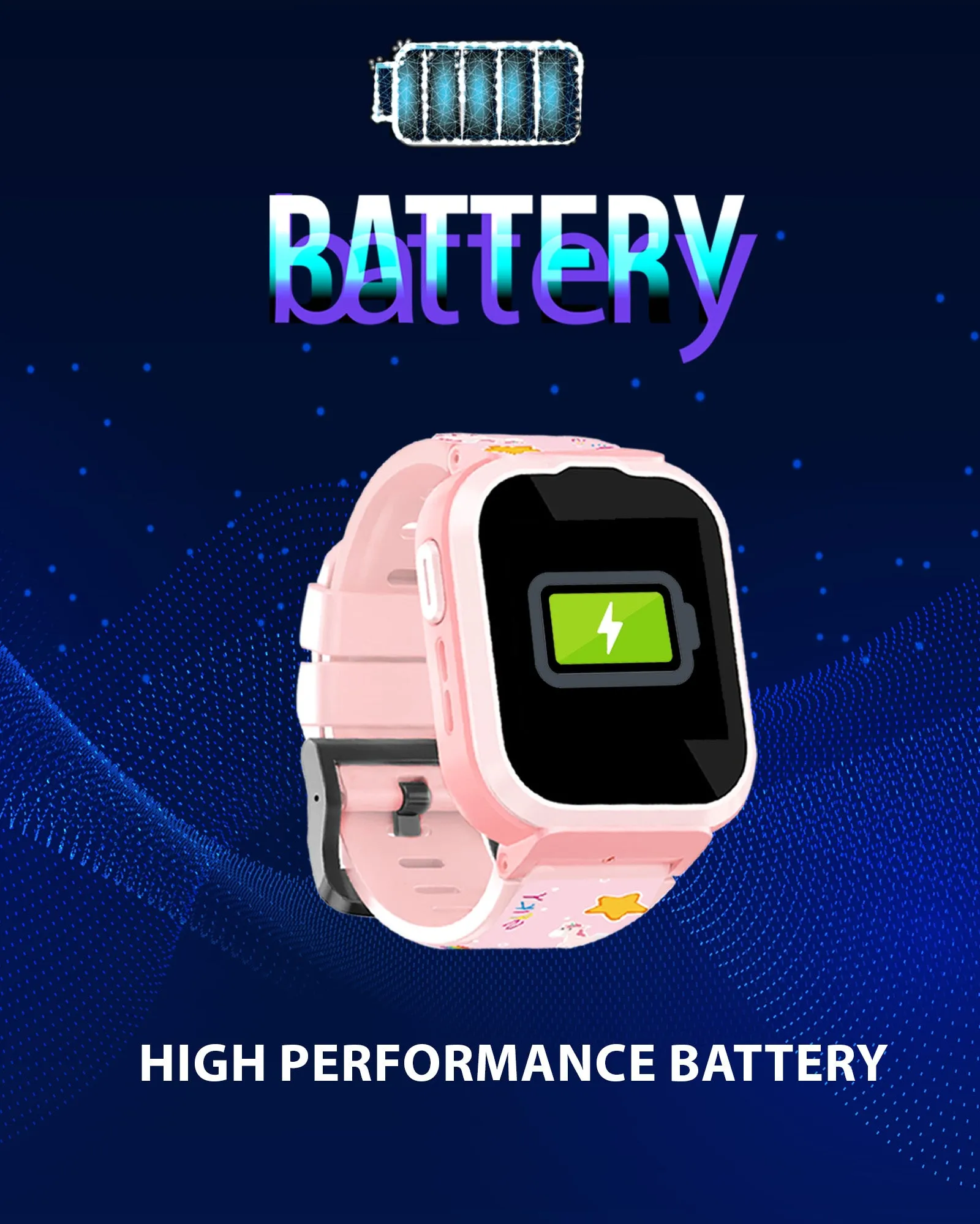 Spiky 4G Cyclops 4g Voice Calling Kids Smartwatch