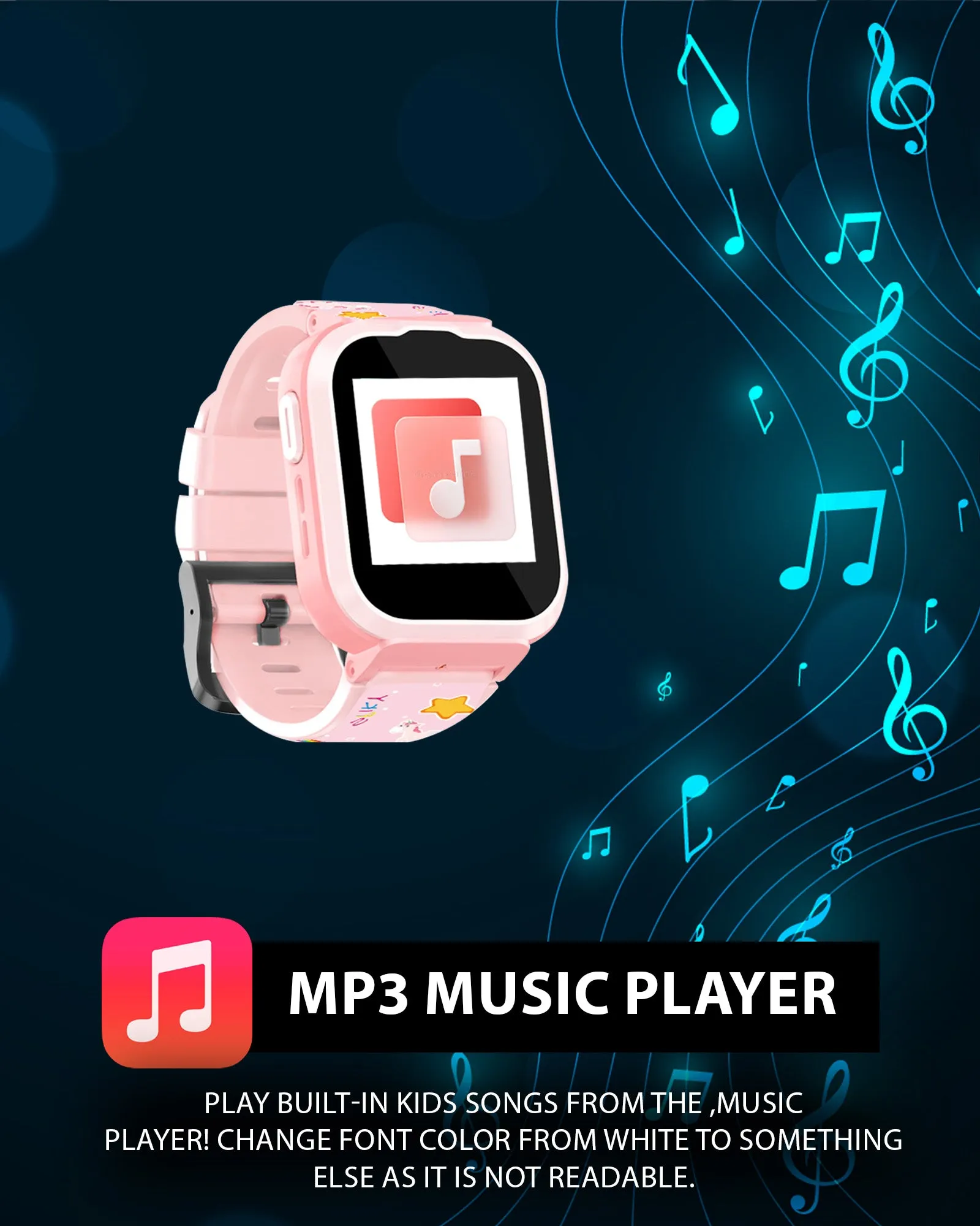 Spiky 4G Cyclops 4g Voice Calling Kids Smartwatch