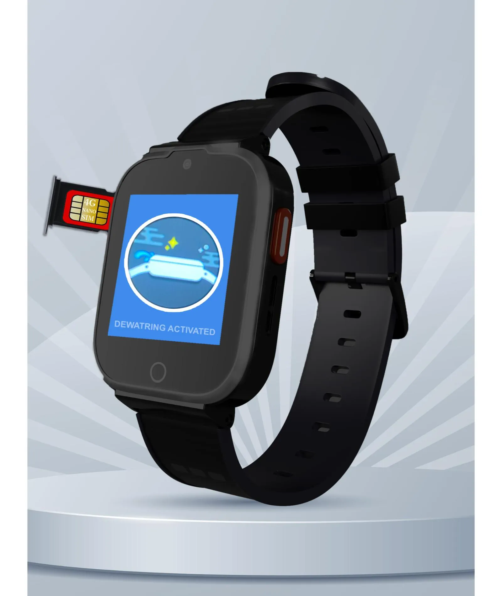 Spiky 4G Cyclops 4g Voice Calling Kids Smartwatch