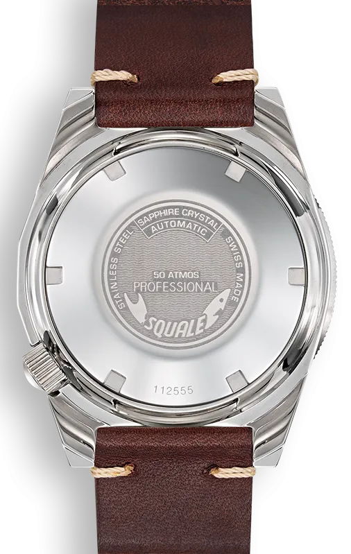 Squale 1521 Classic Leather Watch