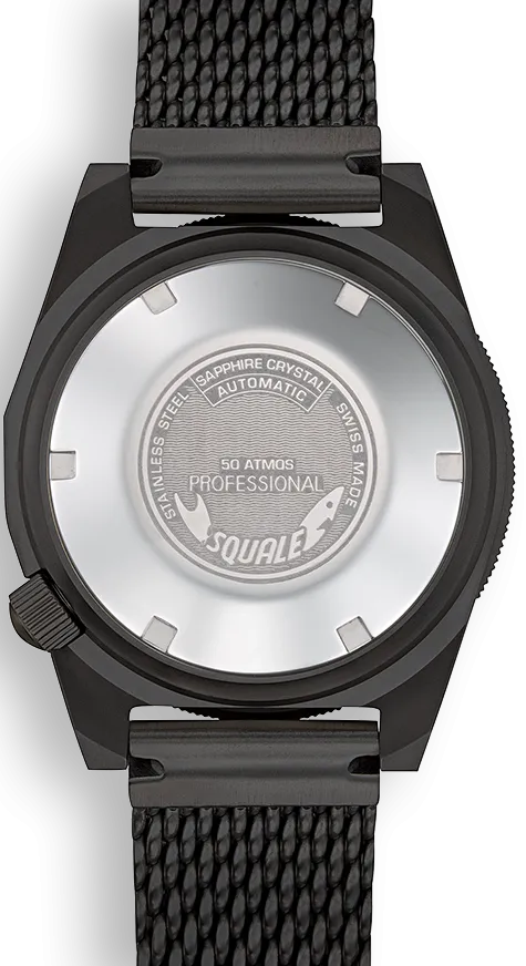 Squale 1521 PVD Mesh Watch