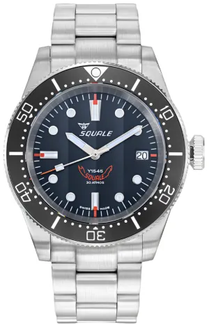 Squale 1545 Black Bracelet Watch