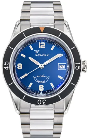 Squale SUB-39 Blue Bracelet Watch