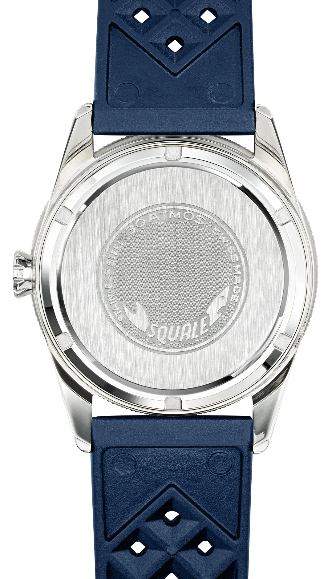 Squale SUB-39 GMT Blue Vintage Rubber Watch