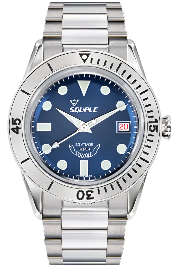 Squale SUB-39 Super Blue Bracelet Watch