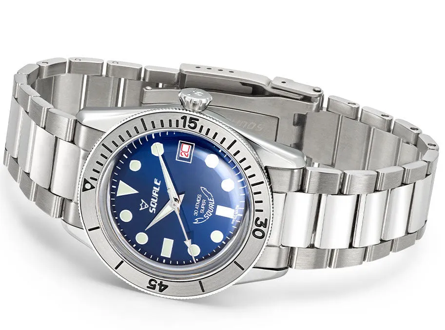 Squale SUB-39 Super Blue Bracelet Watch