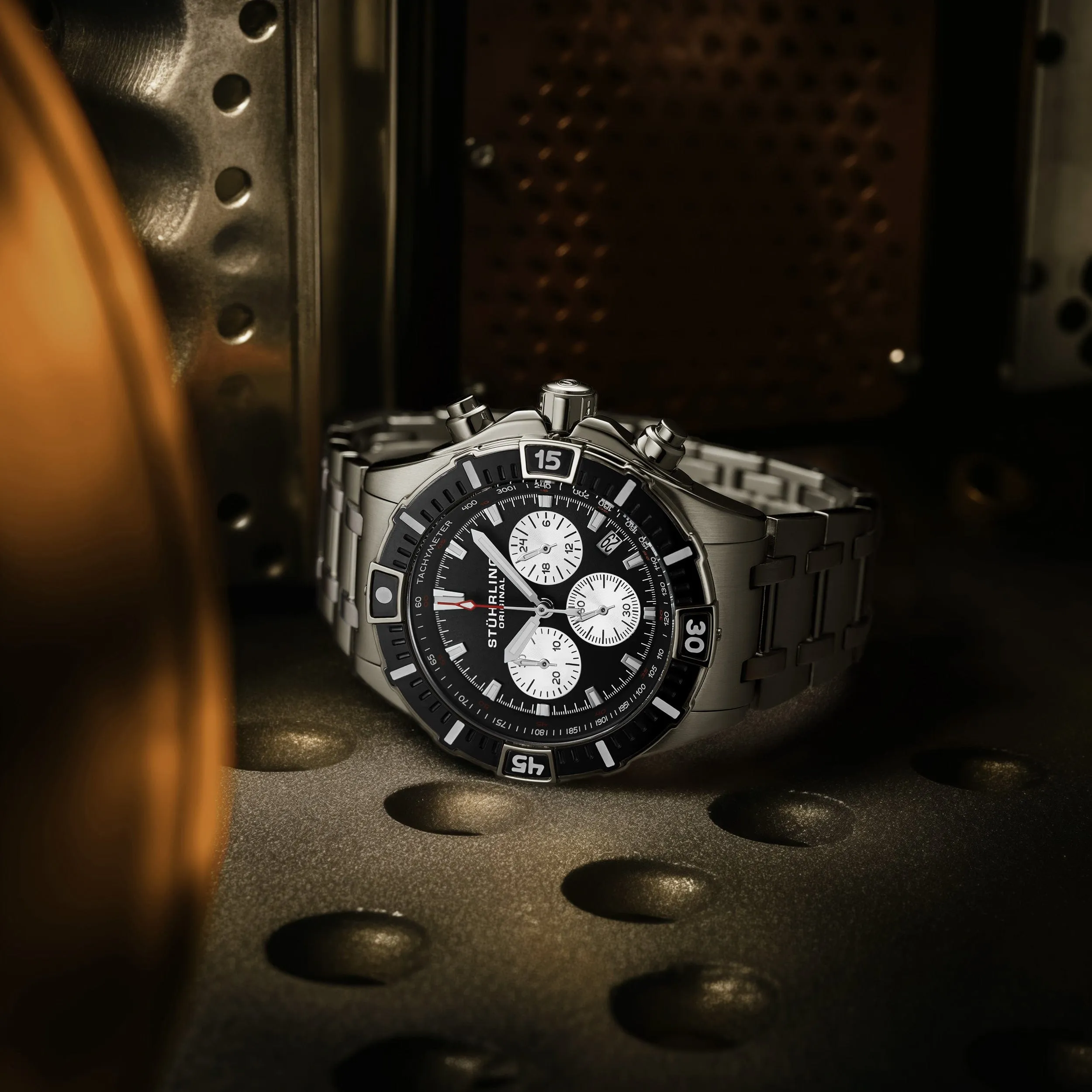 Stellar 44mm Japanese Quartz Chronograph