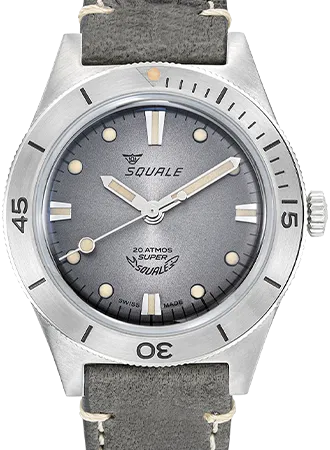Super-Squale Sunray Grey - Leather