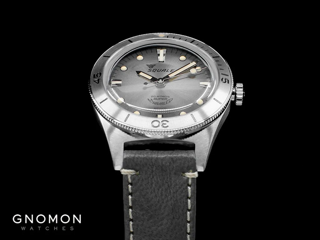 Super-Squale Sunray Grey - Leather