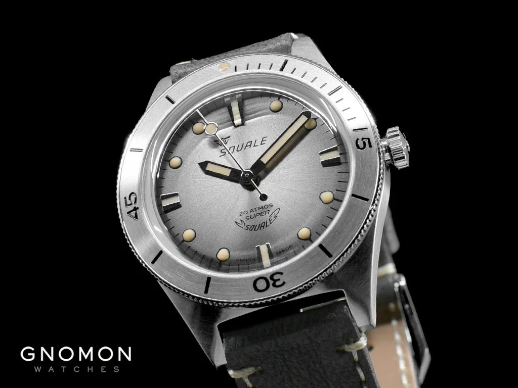 Super-Squale Sunray Grey - Leather