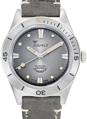 Super-Squale Sunray Grey - Leather