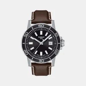 Supersport Chrono Men Analog Leather Watch T1256101605100