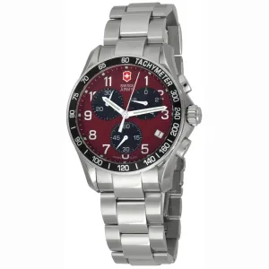 Swiss Army 241148 Men's Brown Dial Stainless Steel Chronograph Watch