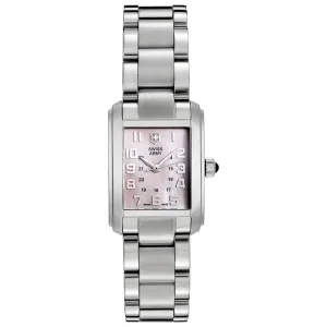 Swiss Army 241169 Women's Vivante Pink Mother of Pearl Dial Stainless Steel Watch