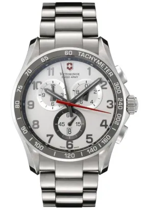 Swiss Army 241213 Men's Chrono Classic White Chronograph